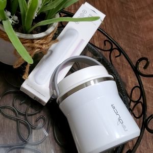 (FREE SHIPPING)☆NEW Alltrue bundle insulated food container & glass straw set